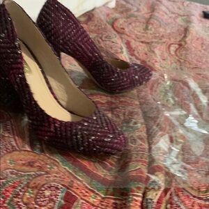 Elegant Purple Heels